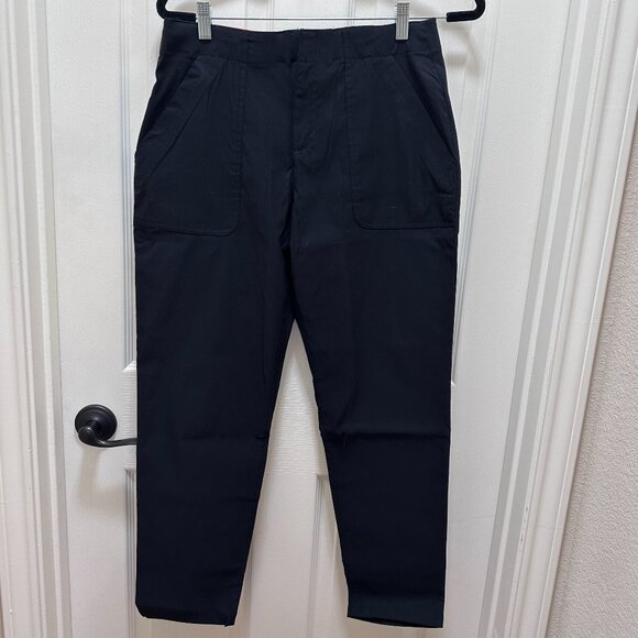 Eddie Bauer Women's Horizon Straight Ankle Pant Size 8 Black Outdoor Casual NEW - Picture 14 of 15